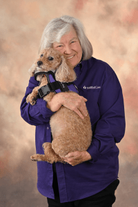 Complementary Therapy Christine-Lexi pet Therapy